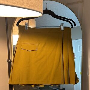 ASOS Mustard Mini Skirt